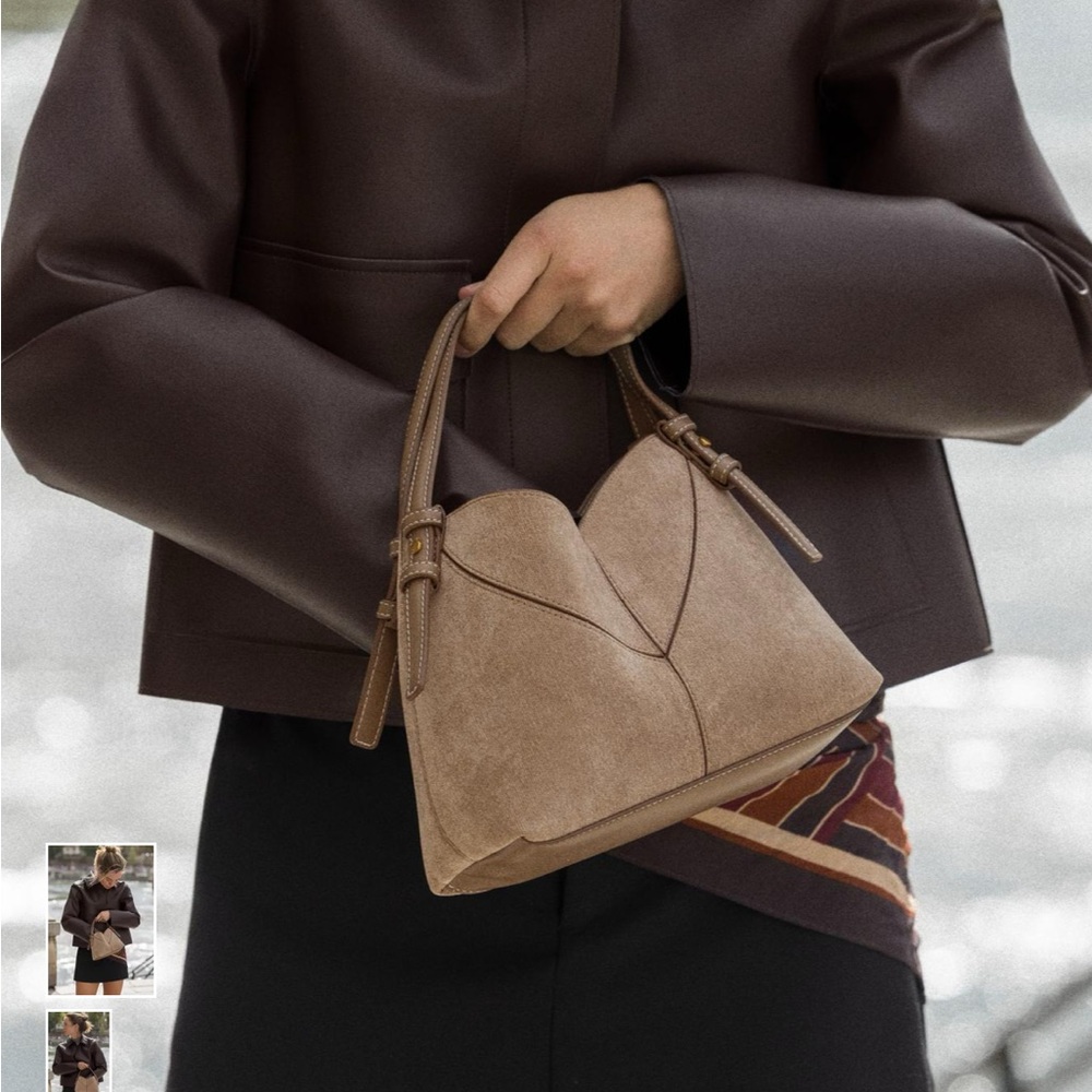 Zara Tan Shoulder Bag